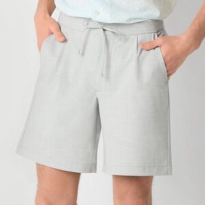 Men's Gray Shorts J. ferrar 8” mens chino shorts